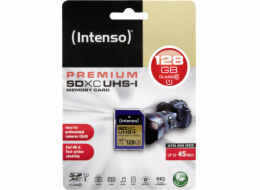 Intenso SDXC Card          128GB Class 10 UHS-I Premium