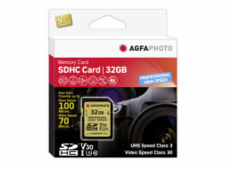 AgfaPhoto SDHC UHS I        32GB Professional High Speed U3 V30