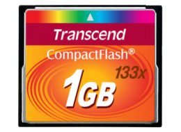 Paměťová karta TRANSCEND 1GB CF Card (133X)  compact flash memory card