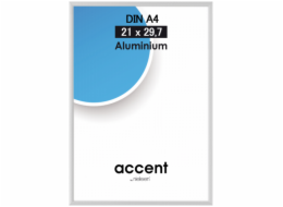 Nielsen Accent           21x29,7 Aluminum silb.matt DIN A4 52124