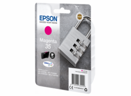 Epson 35 - 9.1 ml - purpurová - originální - blistr - inkoustová cartridge - pro WorkForce Pro WF-4720, WF-4720DWF, WF-4725DWF, WF-4730, WF-4730DTWF, WF-4740, WF-4740DTWF