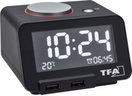 TFA 60.2017.01 Homtime Digital Alarm Clock