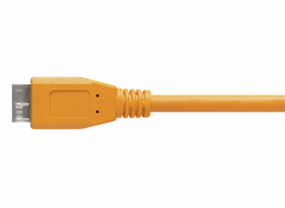 Tether Tools USB-C zu 3.0 Micro- B Right Angle 4,60m oranzova