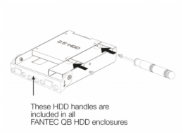 Fantec QB-Bracket 25 for 2,5  SSDs/HDDs