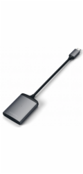 Satechi&nbsp;Aluminum&nbsp;Type-C&nbsp;UHS-II&nbsp;Micro/SD&nbsp;Card&nbsp;Reader&nbsp;space&nbsp;gray