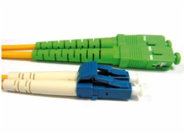 Patchcord FO duplex LC-SC/APC  9/125um SM, 2m, OS2