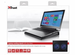 Trust 20104 laptop cooling pad 43.9 cm (17.3 ) Black