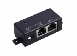 Maxlink pasivní PoE adaptér s LED,jack 2,1/5,5mm, Gigabitová verze