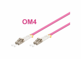 Optický patch kabel duplex LC-LC 50/125 MM 3m OM4