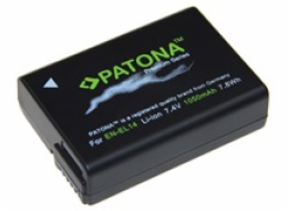 PATONA baterie pro foto Nikon EN-EL14 1100mAh Li-Ion Premium