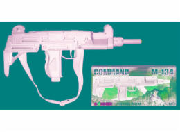 Samopal kovový černý 12 ran