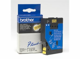 BROTHER TC601 Black On Yellow Tape (12mm)