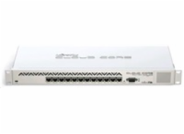 MikroTik CloudCoreRouter CCR1016-12G, 1200MHz CPU, 2GB RAM, 12x LAN, 1x microUSB, vč. L6 licence