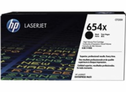 HP 654X - Vysoká výtěžnost - černá - originální - LaserJet - kazeta s barvivem (CF330X) - pro Color LaserJet Enterprise M651dn, M651n, M651xh; Color LaserJet Managed M651dnm, M651xhm