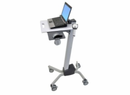 Ergotron Neo-Flex - Vozík - pro notebook / myš / čtečka čárových kódů - vysoce kvalitní plast, hliník, ocel - dva odstíny šedi - velikost obrazovky: 12"-17.3"