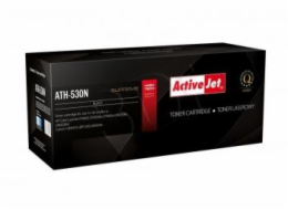Activejet ATH-530N toner for HP printer; HP 304A CC530A  Canon CRG-718B replacement; Supreme; 3800 pages; black
