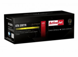 Activejet tonerová kazeta ATK-590YN (Kyocera náhradní TK-590Y; Supreme; 5000 stran; žlutá)