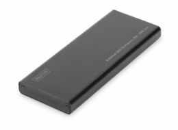 DIGITUS External SSD Enclosure USB 3.0 - M2 NGFF aluminum housing black