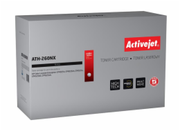Activejet ATH-260NX toner for HP printer; HP CE260X replacement; Supreme; 17000 pages; black