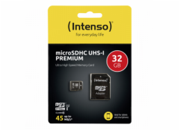 Intenso microSDHC Card      32GB Class 10 UHS-I Premium