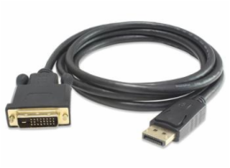 PremiumCord DisplayPort na DVI kabel 5m, stín. M/M