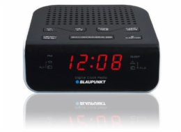 Blaupunkt CR5WH rádio Hodiny Černá, Bílá