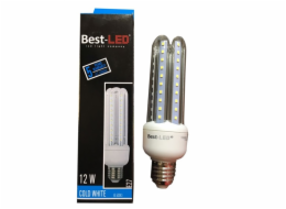 Best-Led E27 12W,st.bílá BL-3U-12-CW-E27