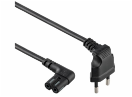 GEMBIRD Sieťový kábel 230V blk 90 Flexo PC-184L