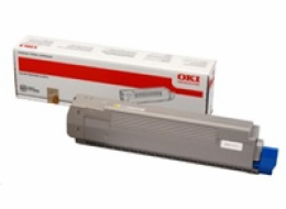 44643001 OKI Toner YELLOW pre C801/821 7300stran