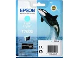 EPSON ink bar ULTRACHROME HD "Kosatka" - Light Cyan - T7605 (25,9 ml)
