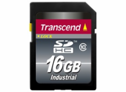 Transcend 16GB SDHC průmyslová paměťová karta, Class 10
