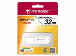 Transcend 32GB JetFlash 370, USB 2.0 flash disk, bílý