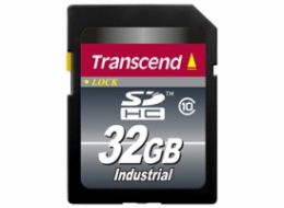 Transcend 32GB SDHC průmyslová paměťová karta, Class 10