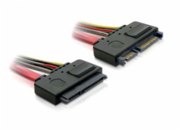 DeLock Kabel SATA 22pin > 22pin samec/samice prodloužení 50cm