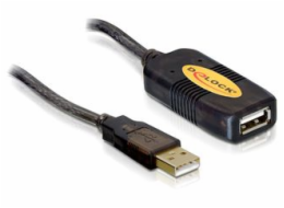 DeLOCK USB 2.0 Aktivverlängerungskabel, USB-A Stecker > USB-A Buchse