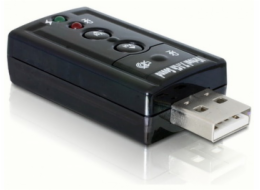 DeLOCK USB Sound Adapter 7.1 (61645), Soundkarte