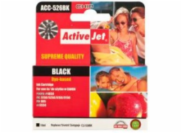 Activejet ACC-526BN Ink cartridge (replacement for Canon CLI-526Bk; Supreme; 10 ml; black)