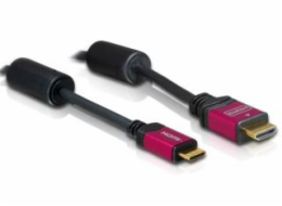 Delock HDMI kabel A/C samec/samec, délka 5 metrů