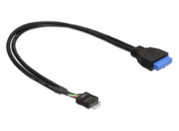 DeLock adaptér USB 3.0 19-pin samice na USB 2.0 8-pin samec