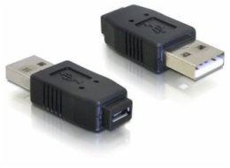 Delock redukce microUSB samice na USB-A samec (65029)