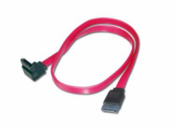 Digitus SATA  II/III připojovací kabel, L-typ ,90° úhlový - rovný 0,5m 