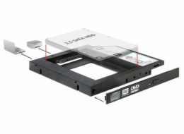 Delock Slim SATA 5.25 instalační rámeček pro 1 x 2.5" SATA HDD/SSD