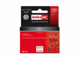 Activejet Inkoust ACC-526GN (náhradní inkoust Canon CLI-526G; Supreme; 10 ml; šedý)