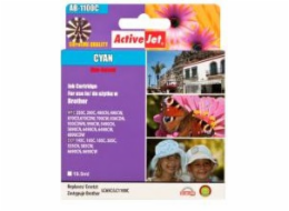 ActiveJet inkoust Brother LC-1100C, 15 ml,  new AB-1100CNX (AB-1100C)