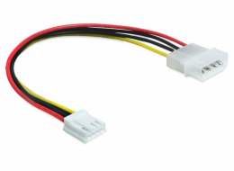 Delock - Elektrický kabel - 4 pinové interní napájení (M) do 4 pinový mini-napájecí konektor (F) - 30 cm