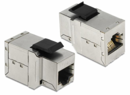 DeLOCK Keystone modul Zásuvka RJ45 > Zásuvka RJ45 Cat.6, modul keystone