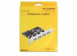 DeLOCK PCI Express karta > 4x USB 3.0, USB řadič