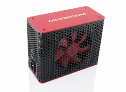 Modecom Volcano power supply unit 750 W 20+4 pin ATX ATX Black  Red