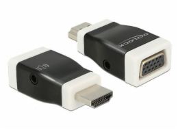 DeLOCK adaptér HDMI-A samec > VGA samice DeLOCK adaptér HDMI-A samec > VGA samice