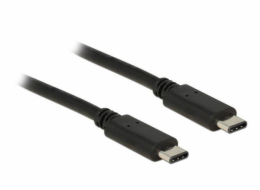 Delock - USB kabel - 24 pin USB-C (M) do 24 pin USB-C (M) - USB 2.0 - 50 cm - černá